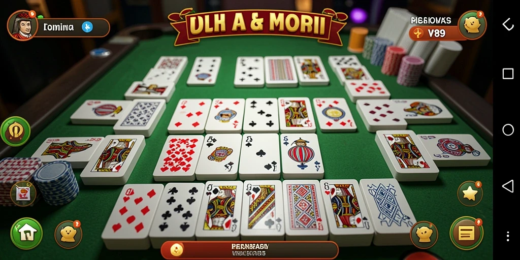 Tampilan gameplay menarik dan seru di V89.